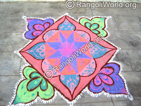 Flowers Rangoli