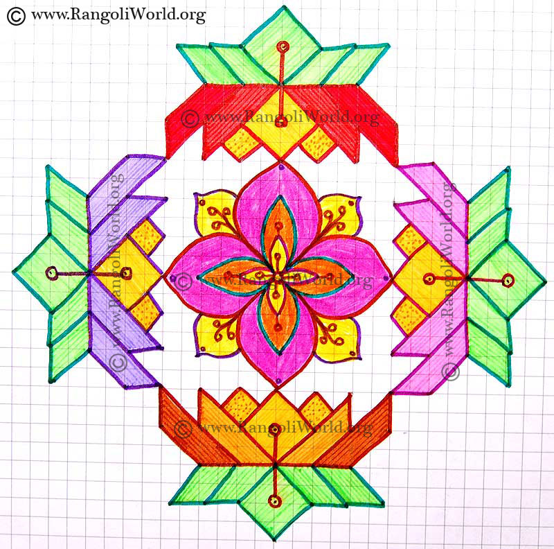 Lotus Kolam