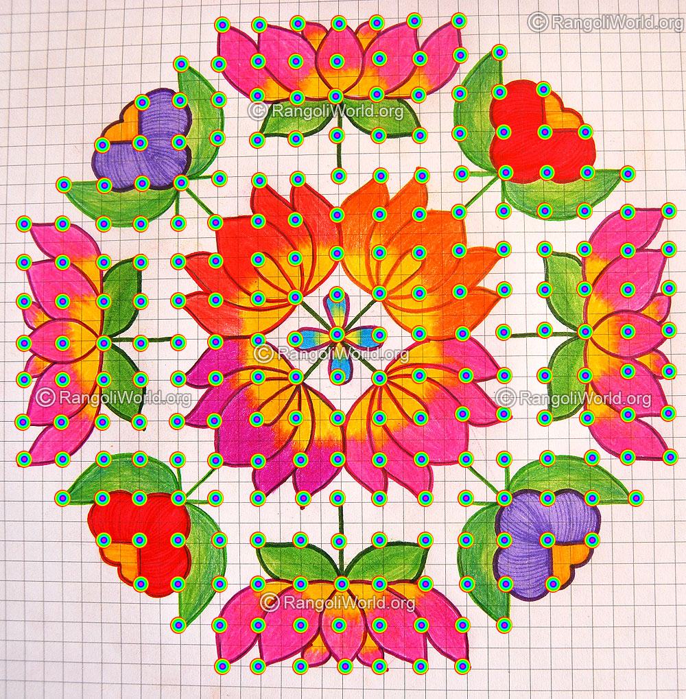 Lotus Kolam