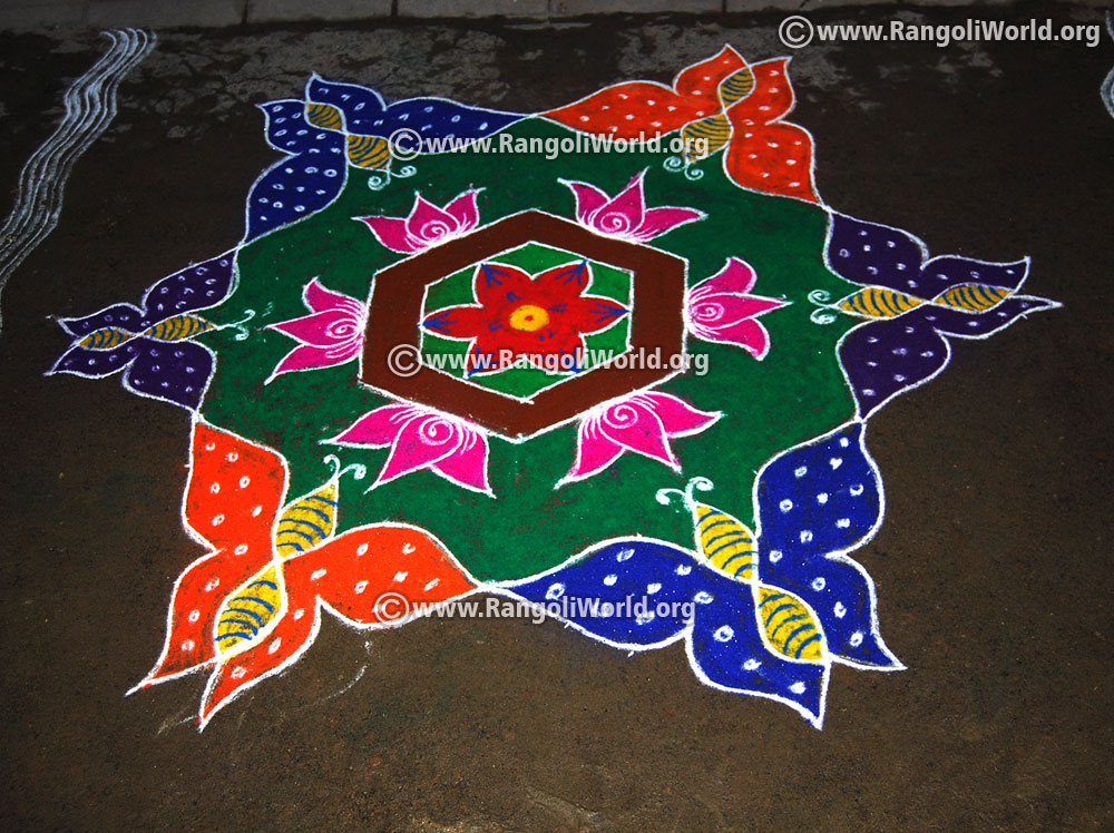 Featured image of post Butterfly Rangoli Designs With Colours Latest unique rangoli designsnormal is boring so here we bring some of the most creative unique rangoli designs for you