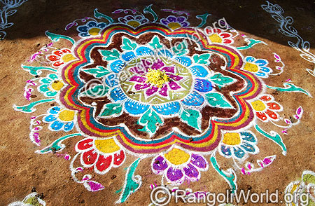 Flower Rangoli