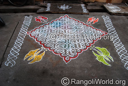 Butterfly sikku kolam aug2014