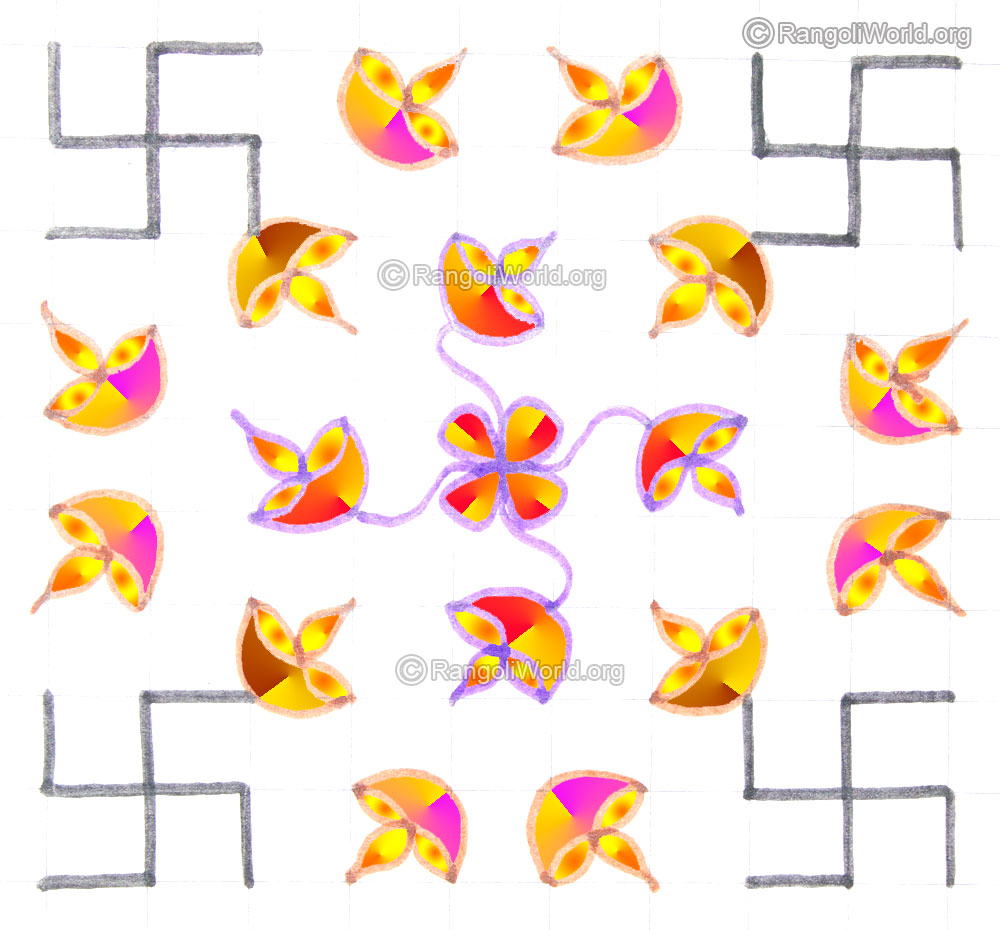 Deepam swastik kolam may1 2015