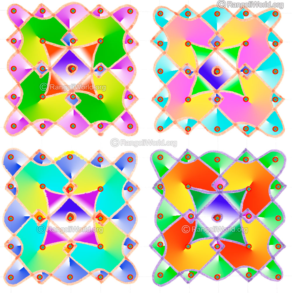 Puja pinnal sikku kolam may5 2015