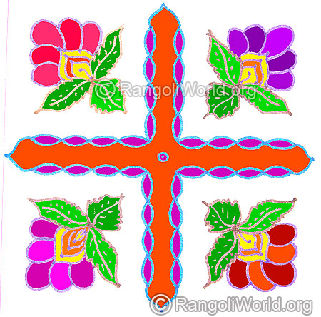 Flower kolam may1 2015