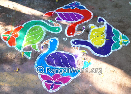 Duck street kolam april14 2015