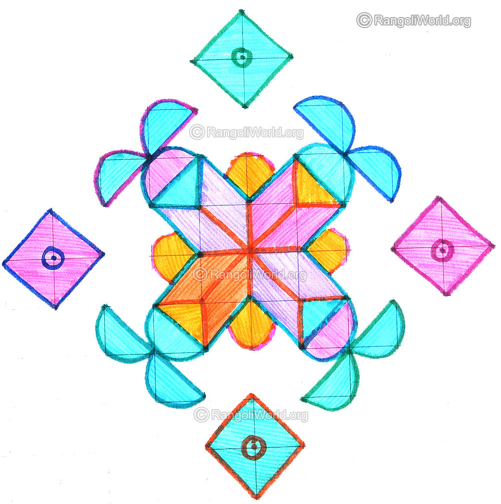 Diamond pooja kolam april24 2015