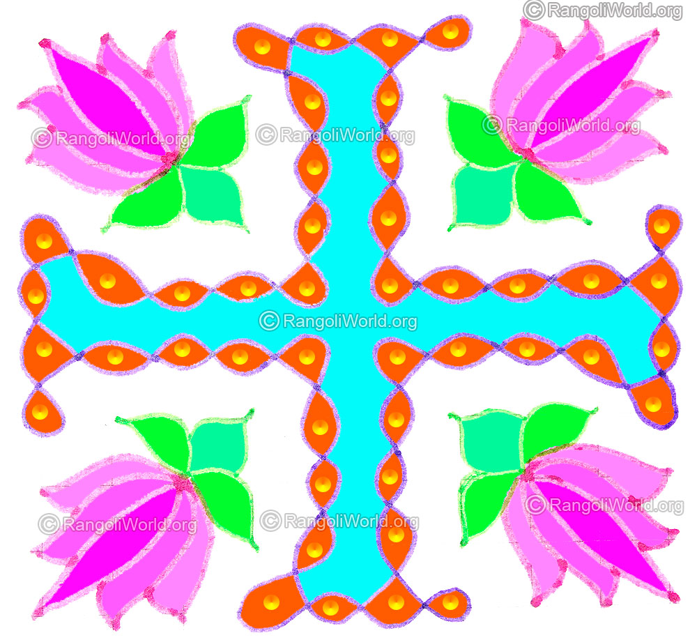 Lotus kolam april24 2015