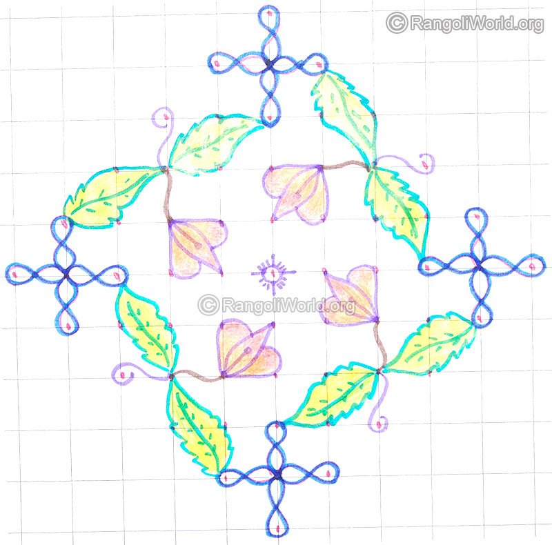 Small lotus kolam may8 2015
