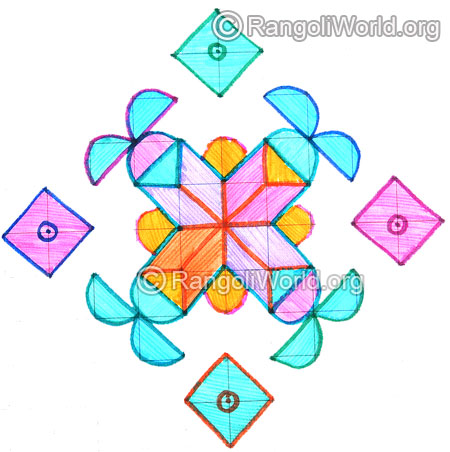 Diamond pooja kolam april24 2015