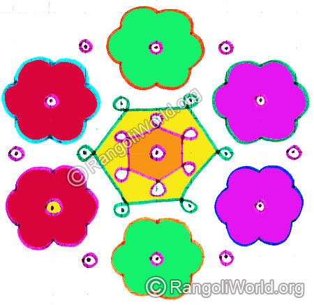 Easy poo kolam april24 2015