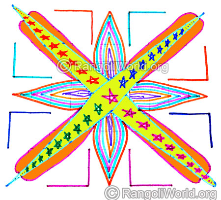 Pooja kolam april24 2015