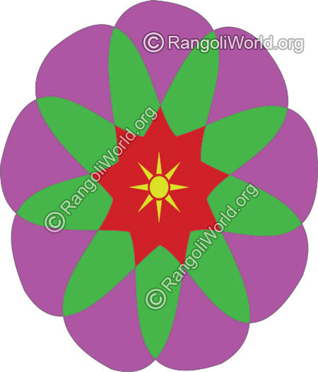 Sun star daily rangoli jan13