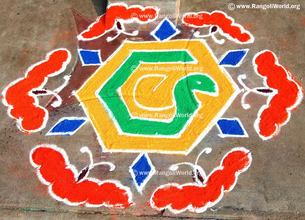 Butterfly Kolam