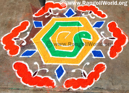 Butterfly Kolam