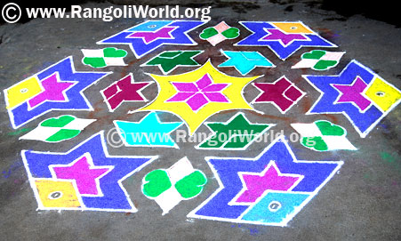 Star Fish Kolam