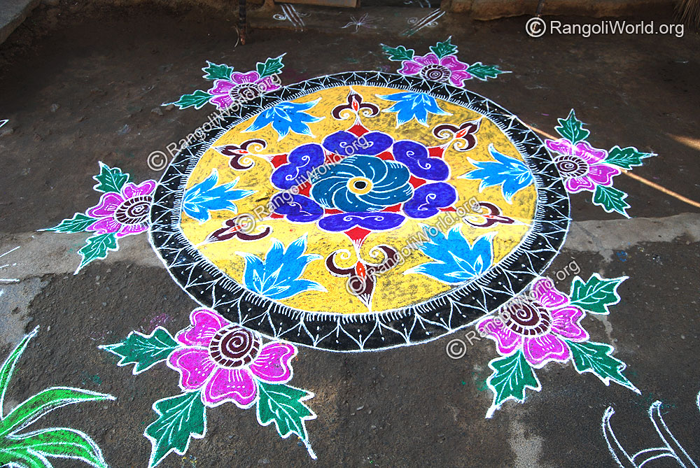 Flower Rangoli