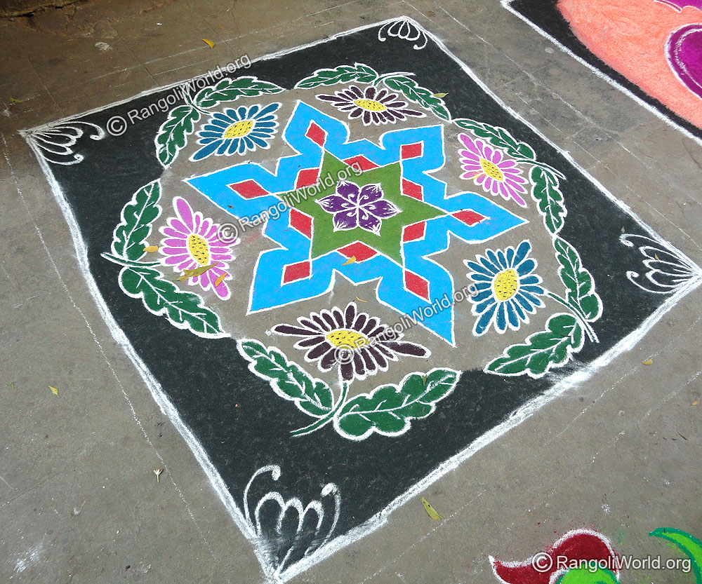 Flower Rangoli