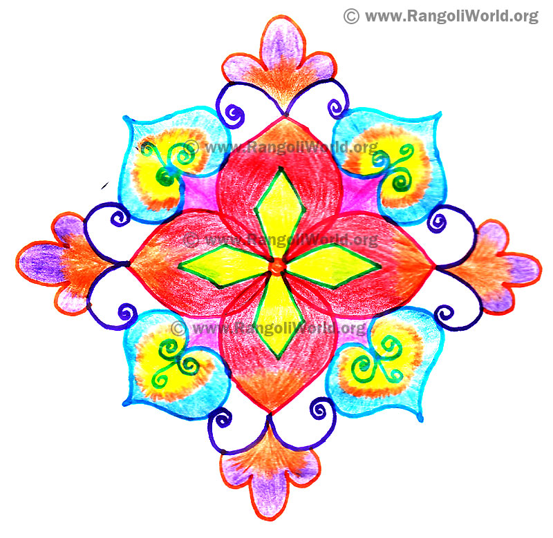 Flower Rangoli