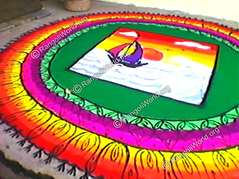 Ship Rangoli