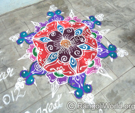 Bird Rangoli