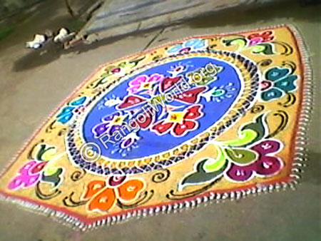 Flower Rangoli