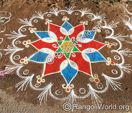 Flower Rangoli