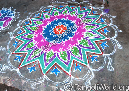 Flower Rangoli