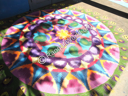 Flower Rangoli