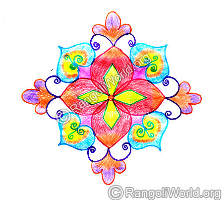 Flower Rangoli