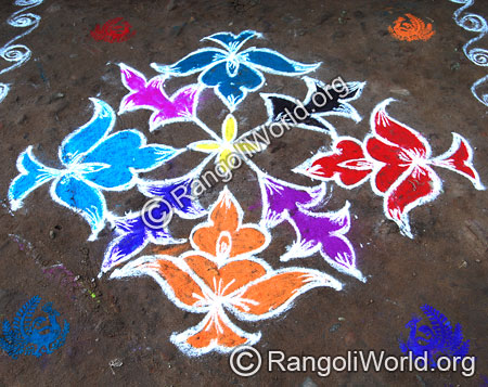 Flower Rangoli