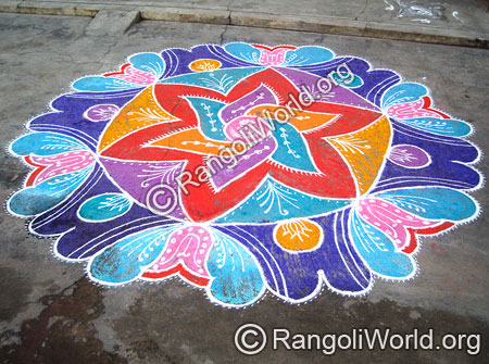 Flower Rangoli