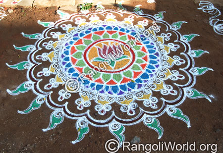 Flower Rangoli