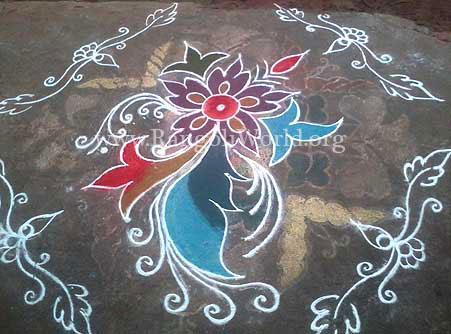 freehand rangoli