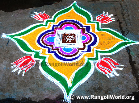 Freehand Rangoli