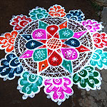 Aadi Month Rangoli Designs