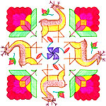 Animal Kolam Designs