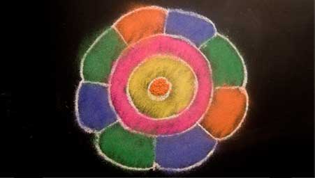 Flower Rangoli