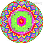 Digital freehand rangoli designs
