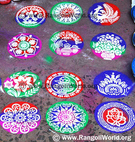 instrumental rangoli