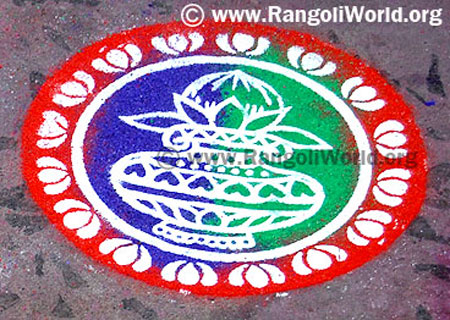 Kalasam Instrumental Rangoli