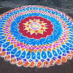 Maha shivaratri rangoli designs