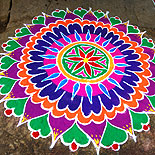 Diwali and dussehra rangoli designs 2017