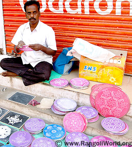 rangoli instrument making