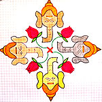 Vinayagar chaturthi Kolam designs