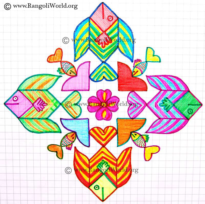 Fish Kolam