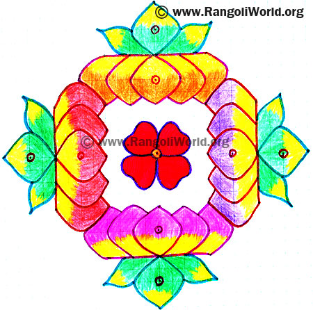 Lotus Kolam