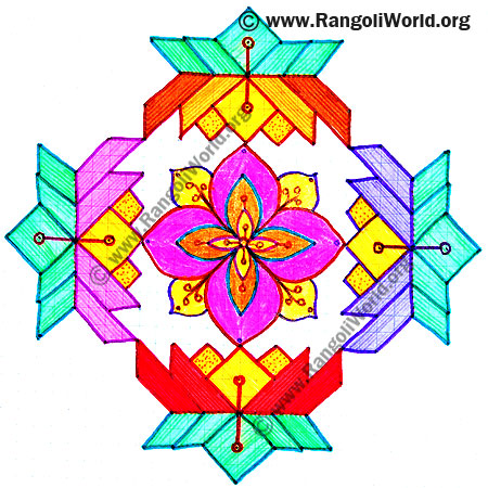 Lotus Flower Kolam