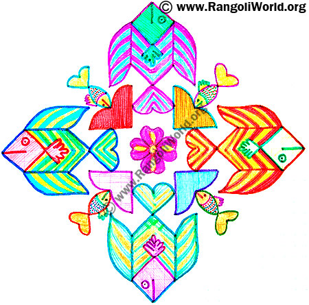 Fish Kolam