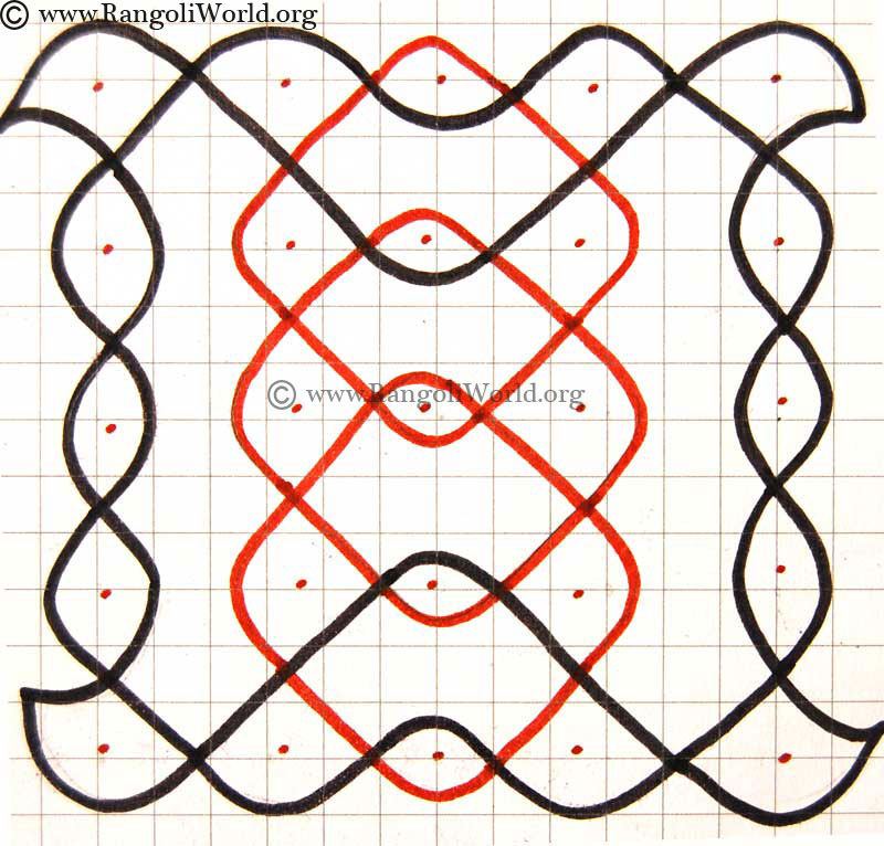 5 to 5 Sikku Kolam